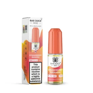 Strawberry Banana Nic Salt E-Liquid by Bar Juice 5000 10ml