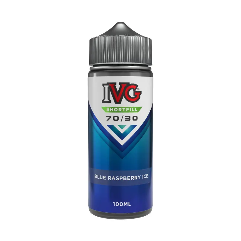 Blue Raspberry Ice 70/30 Shortfill E-Liquid by IVG 100ml