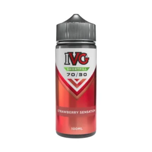 Strawberry Sensation 70/30 Shortfill E-Liquid by IVG 100ml