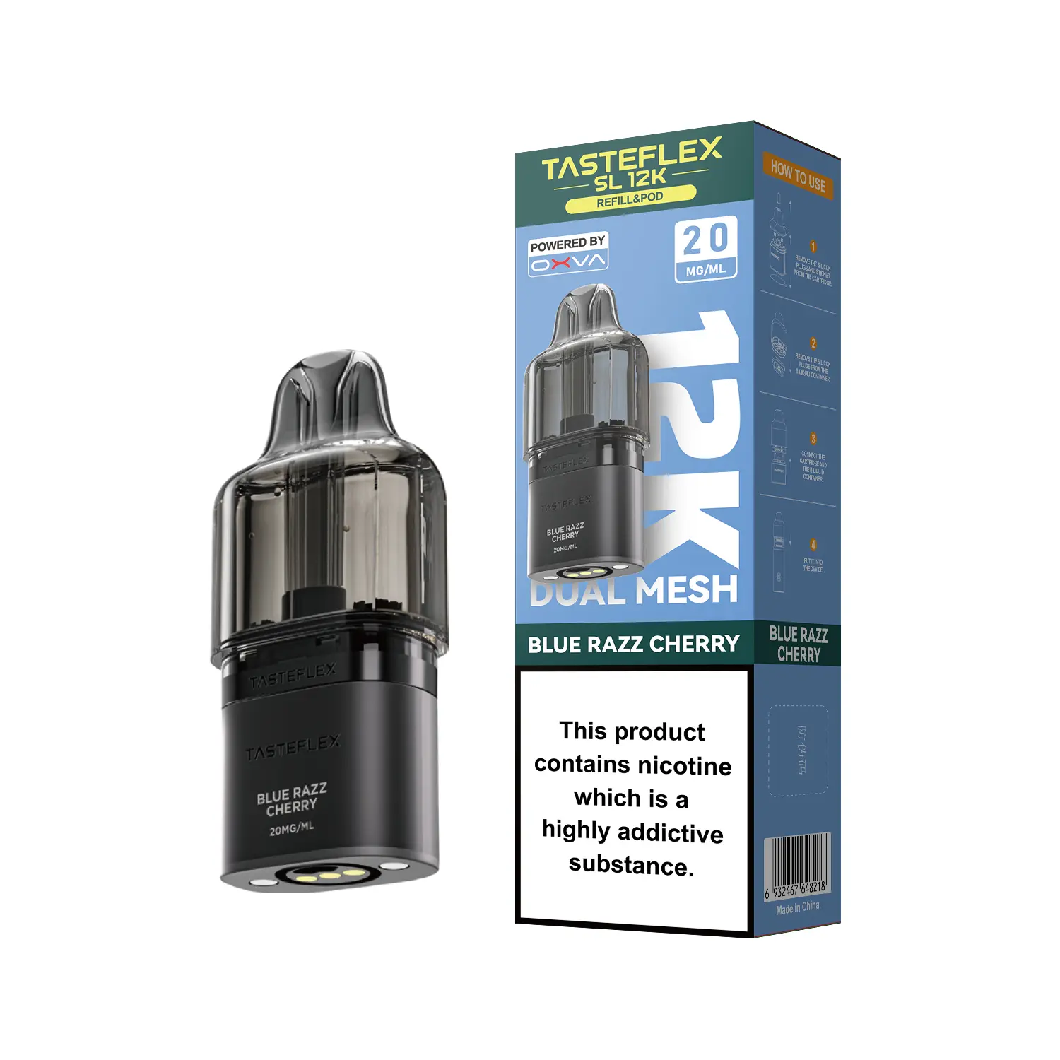 OXVA Tasteflex SL 12K Pods