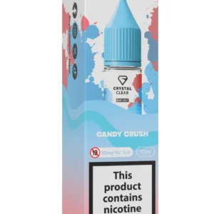 Candy Crush Nic Salt E-Liquid by Crystal Clear Bar Salts 10ml