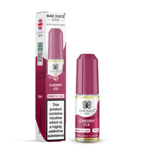 Cherry Ice Nic Salt E-Liquid by Bar Juice 5000 10ml