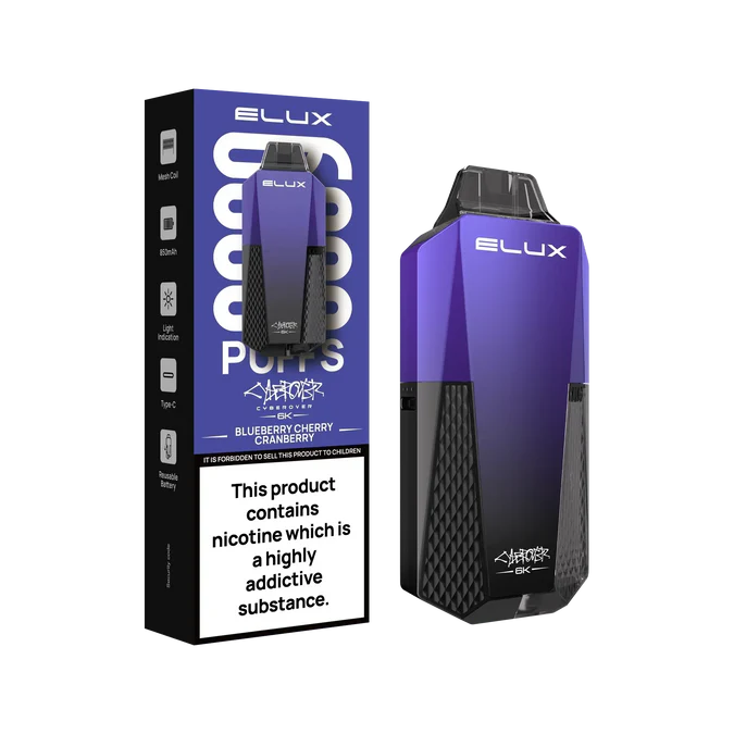 Elux Cyberover 6K Vape Kit - Image 7