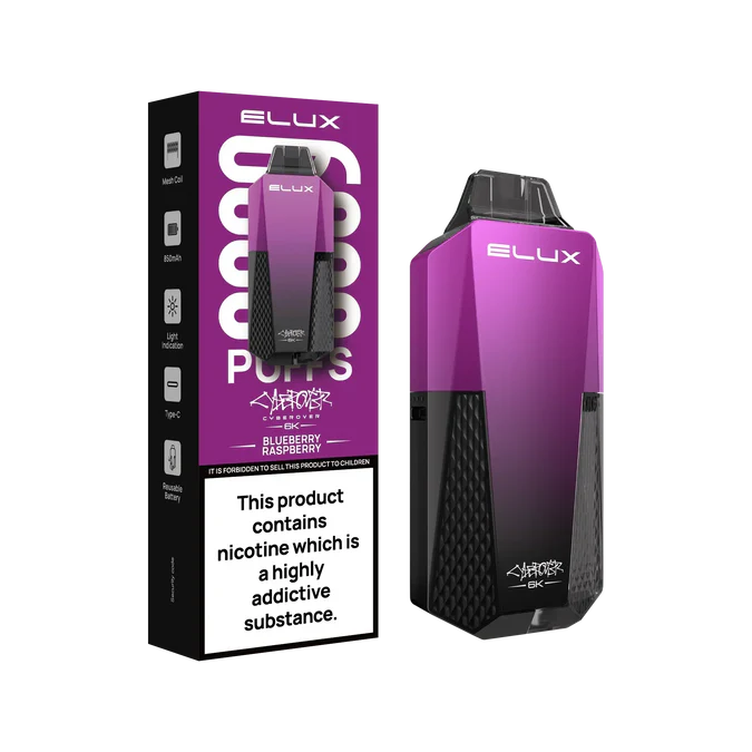 Elux Cyberover 6K Vape Kit - Image 6