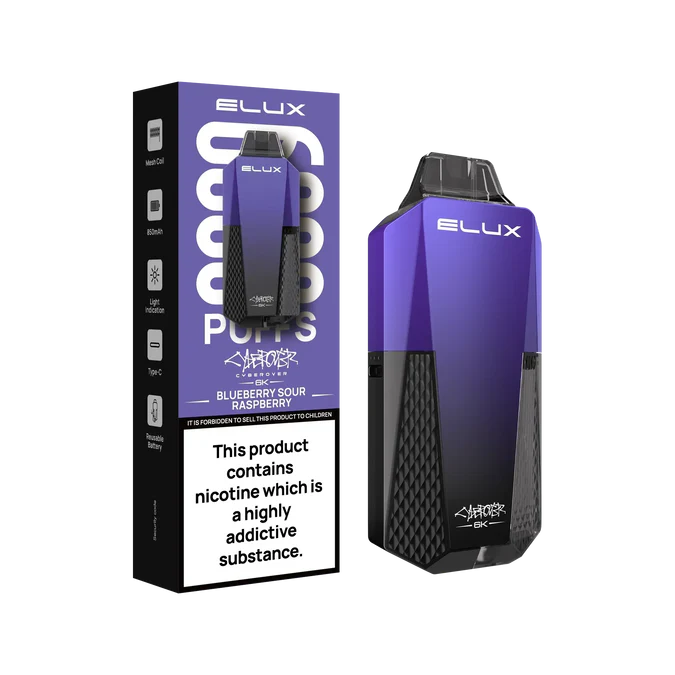Elux Cyberover 6K Vape Kit - Image 5