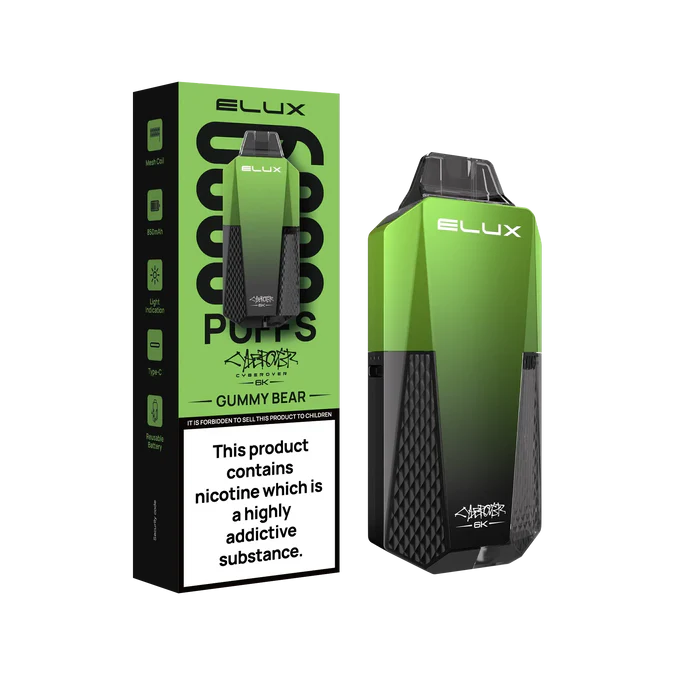 Elux Cyberover 6K Vape Kit - Image 2