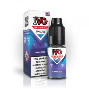 Grape Ice Nic Salt E-Liquid by IVG Intense 10ml