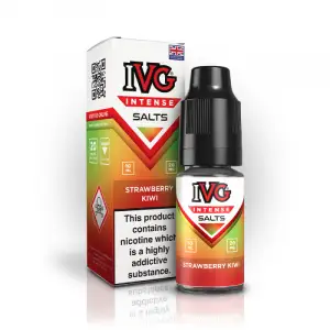 Strawberry Kiwi Nic Salt E-Liquid by IVG Intense 10ml