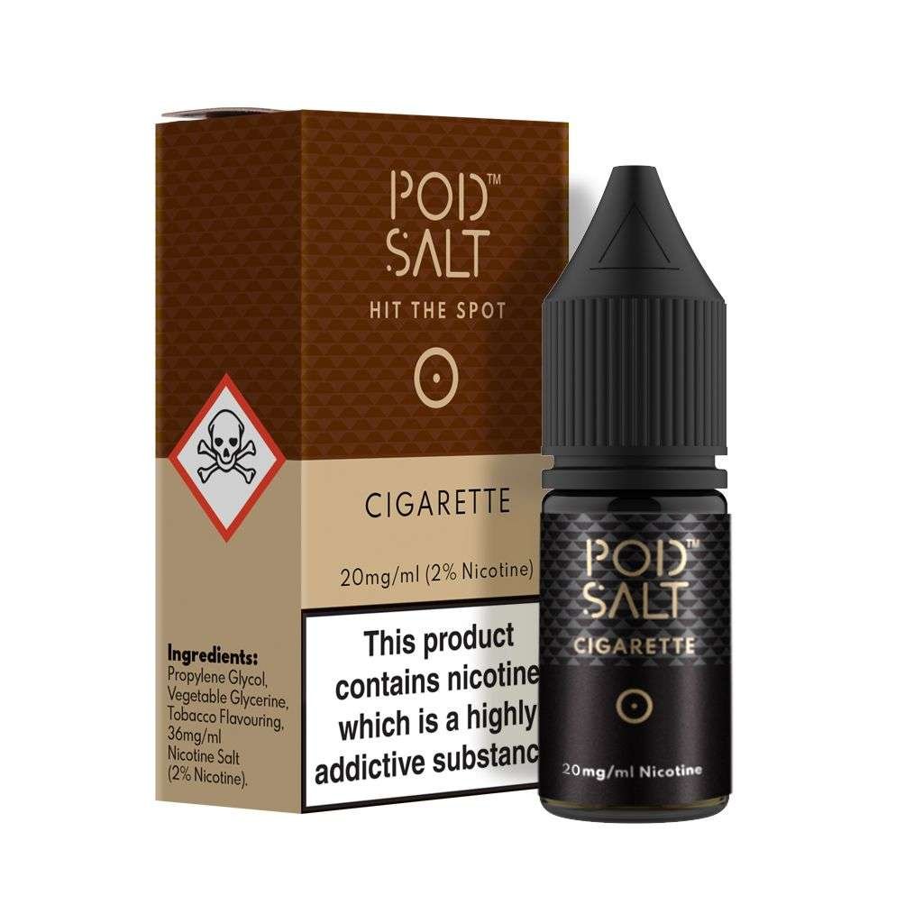 Cigarette Nic Salt E-Liquid by Pod Salt 10ml