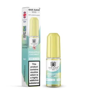 Pineapple Coconut Nic Salt E-Liquid by Bar Juice 5000 10ml