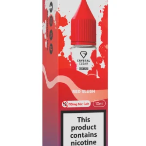 Red Slush Nic Salt E-Liquid by Crystal Clear Bar Salts 10ml