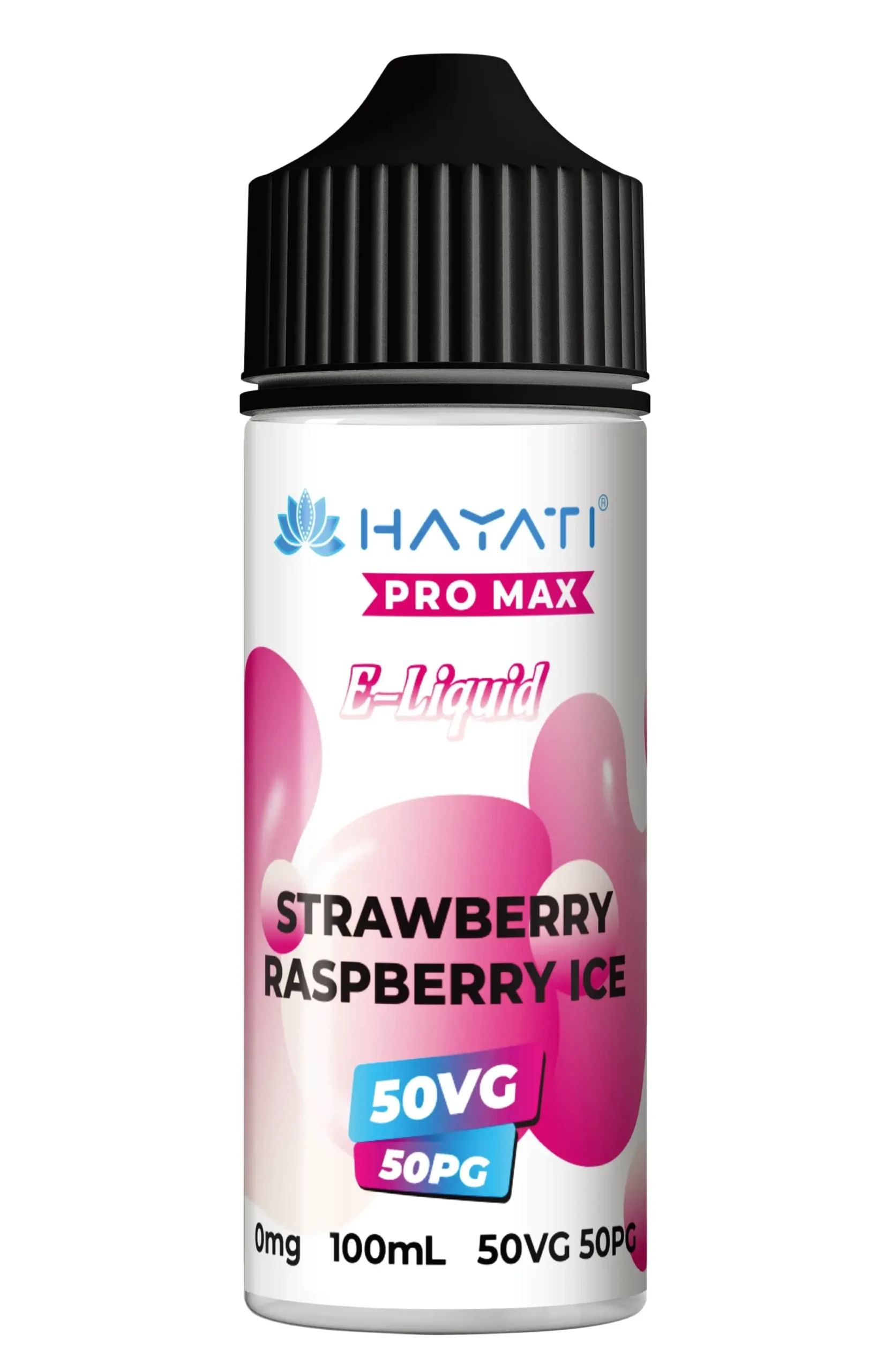 Strawberry Raspberry Ice 50/50 Shortfill E-Liquid by Hayati Pro Max 100ml