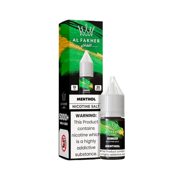 Menthol Nic Salt E-Liquid by Al Fakher 10ml
