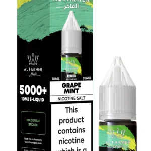 Grape Mint Nic Salt E-Liquid by Al Fakher 10ml