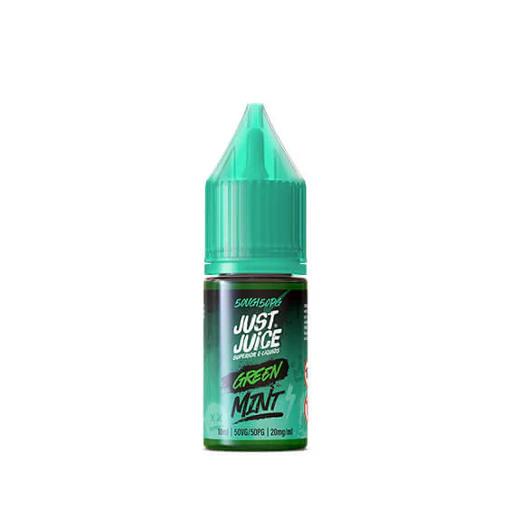 Green Mint Nic Salt E-Liquid Bar by Just Juice 10ml