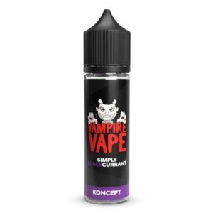 Simply Blackcurrant Shortfill E-Liquid by Koncept by Vampire Vape 50ml