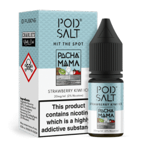 Pacha Mama (Strawberry Kiwi Ice) Nic Salt E-Liquid by Pod Salt 10ml